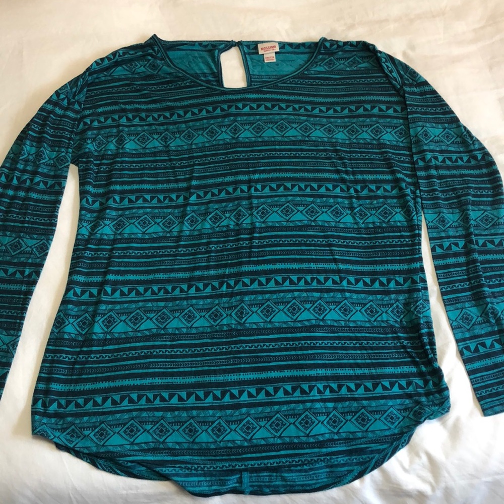 Mossimo Supply Co Aztec Print Top Size XXL